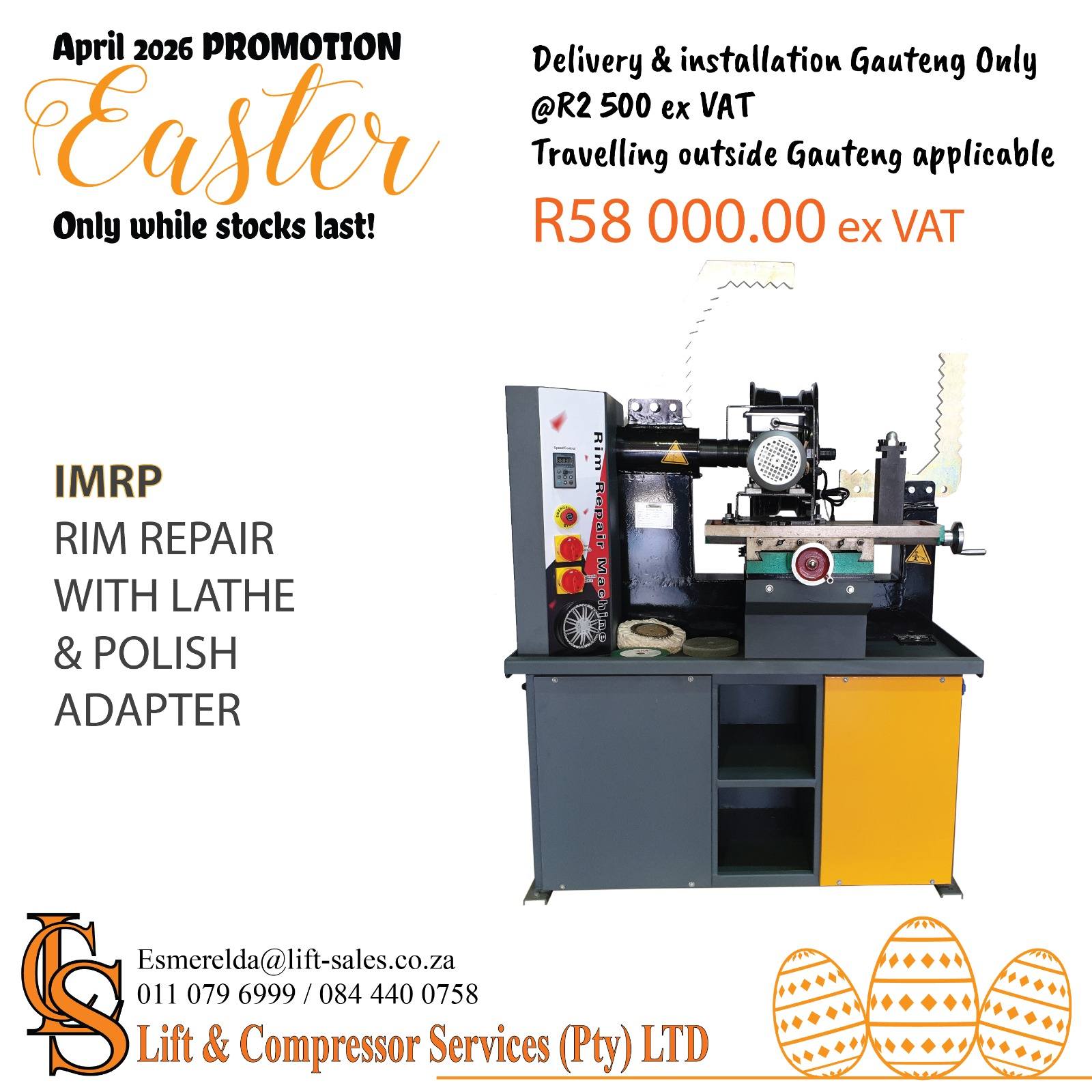 Rim Repair Machine