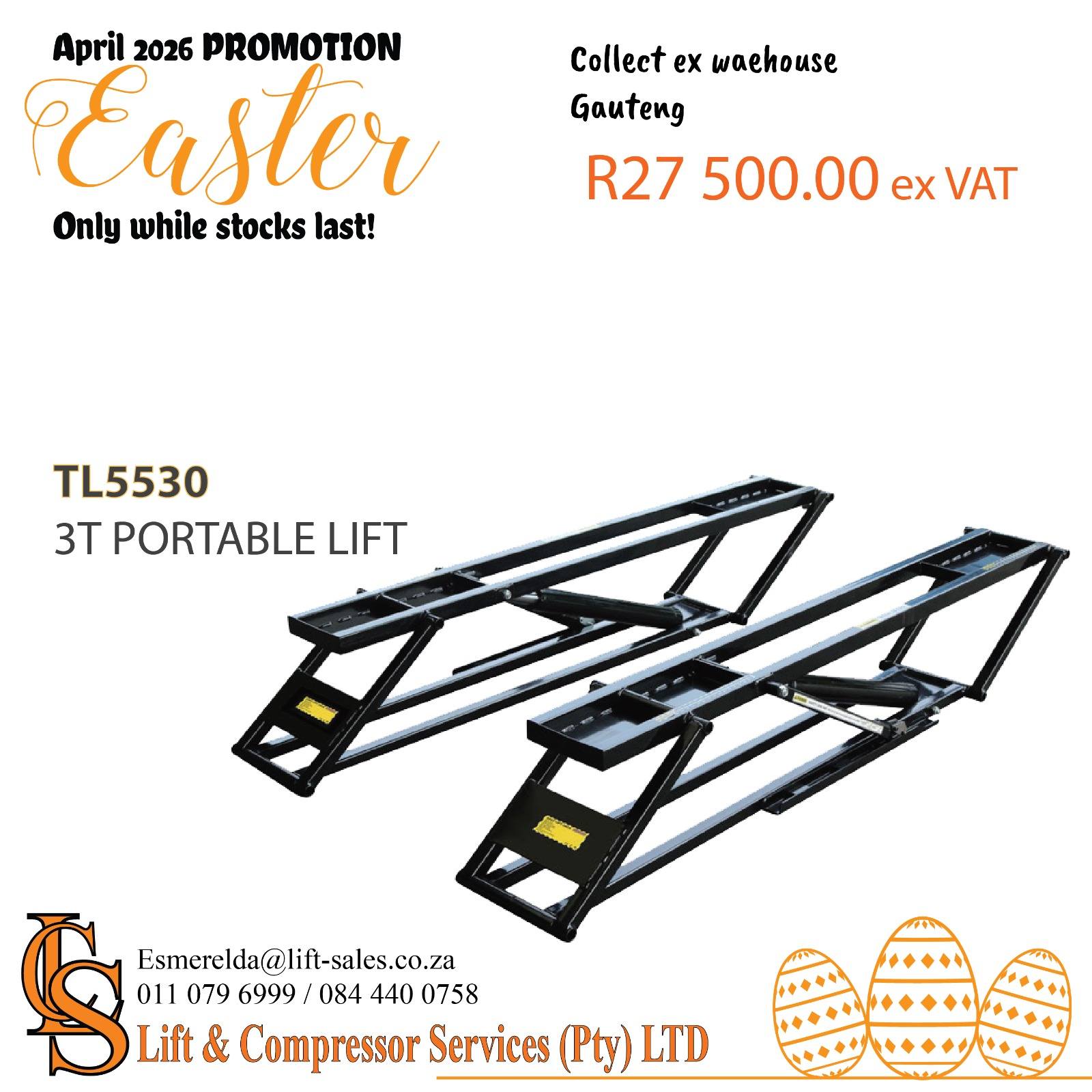 3 ton portable lift