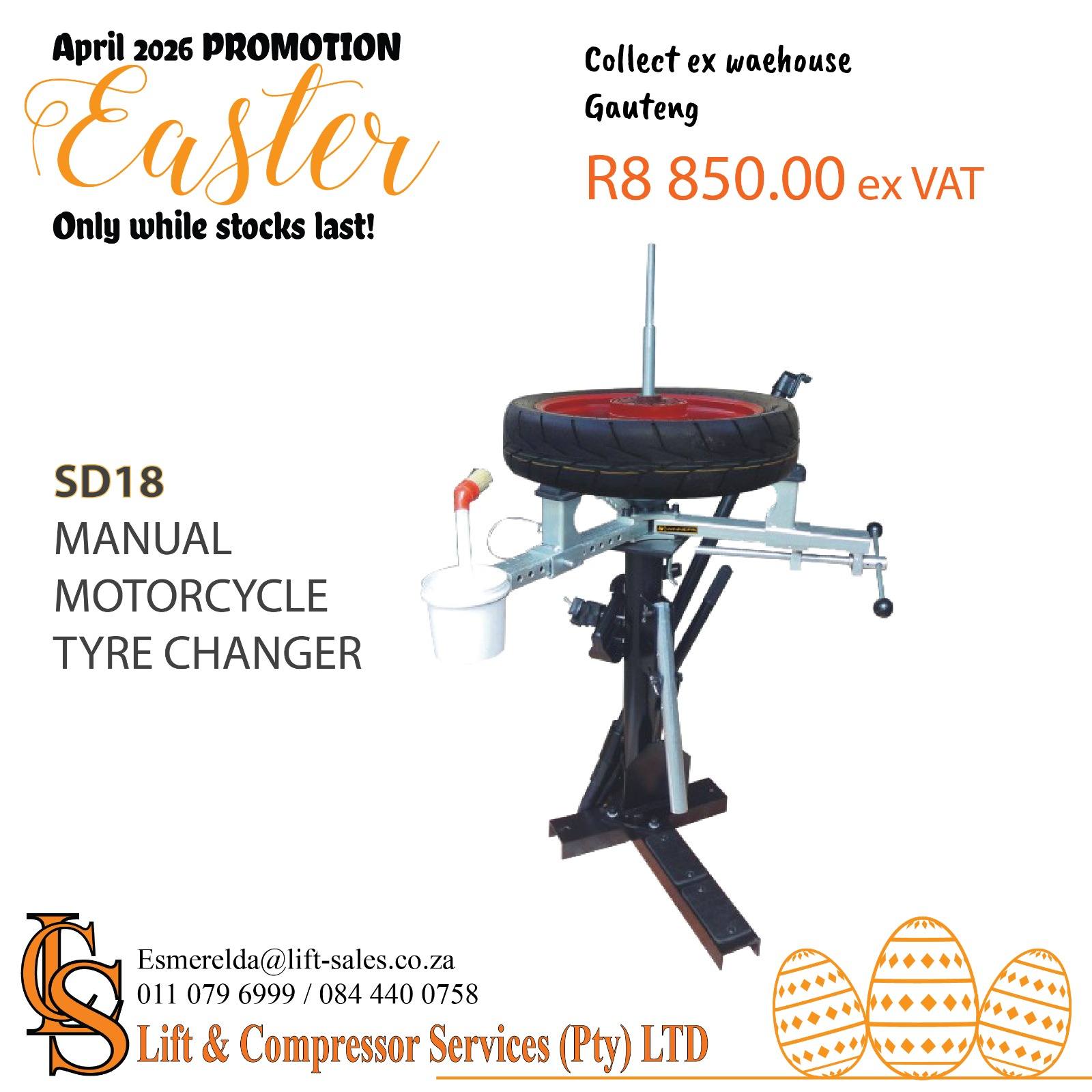 Motorcycle Tyre Changer