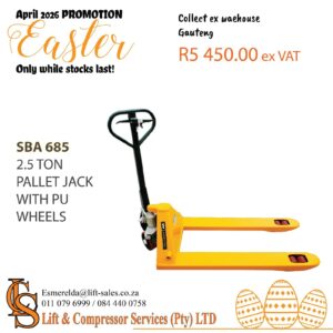 2.5 ton pallet jack