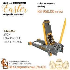 2 Ton low profile trolly jack by Winntec