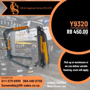 2 Ton Foldable engine crane